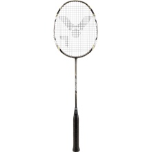 Victor Badmintonschläger G 7500 (85g/kopflastig/steif) schwarz - besaitet -